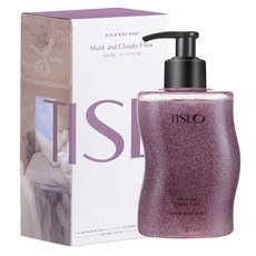 TISLO 麝香雲霧流動磨砂沐浴乳, 1個, 330ml