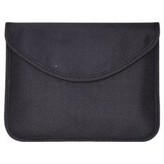 다온 사용감 좋은 매트한 아이패드 파우치, 검은색, 1개
