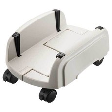 마루나루 신품 데스크탑 컴퓨터 호스트 랙 브라켓 그레이 화이트 기본형A, 1개