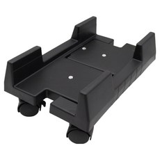 마루나루 데스크탑 컴퓨터 프라스틱 메인 프레임 스탠드 랙 메인 랙 검정색 대형, 1개