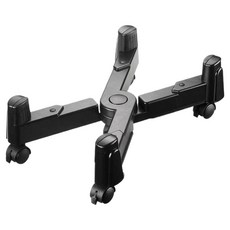 마루나루 신품 데스크탑 컴퓨터 호스트 랙 브라켓 블랙 X타입, 1개