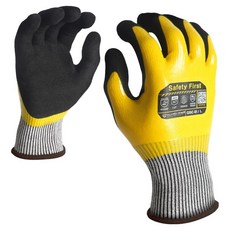 Guard One Water Cut A7 防割防水塗層手套 L GSC-01, 黃色, 1個