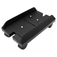 마루나루 데스크탑 컴퓨터 프라스틱 메인 프레임 스탠드 랙 메인 랙 검정색 소형, 1개