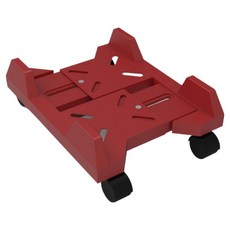 마루나루 모던 텔레스코픽 데스크탑 컴퓨터 스토리지 랙 레드, 1개