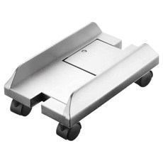 마루나루 신품 데스크탑 컴퓨터 호스트 랙 브라켓 실버 기본형C, 1개