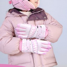 HARAROI 卡通滑雪鋪棉手套