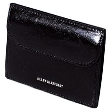 질바이질스튜어트 에그 로고 포켓 크랙 가죽 카드지갑