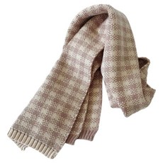 HARAROI 兒童格紋圍巾