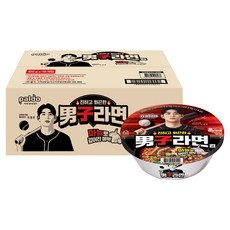 남자라면 컵 100g, 18개