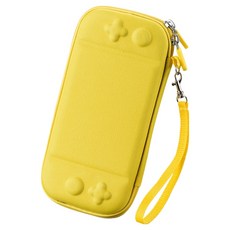 Daon 簡約便利 Nintendo Switch Lite 收納包, 黃色, 1個, 單一商品