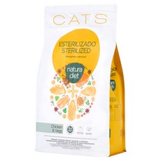 딩고나투라 고양이 스테럴라이즈드 치킨앤베지스 기능성 사료, 유리너리+다이어트, 1.5kg, 1개