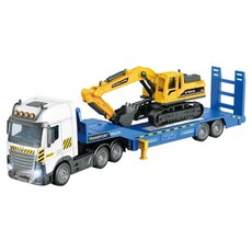 아이윌컴퍼니 프리미엄 시티 굴착기 캐리어 트럭, 혼합색상, 1개