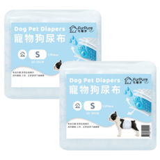 FurPure 毛寵淨 寵物狗尿布/禮貌帶 男生款, S, 2包, 12個裝