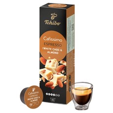 Tchibo Cafissimo 義式濃縮膠囊咖啡 白巧克力 & 杏仁, 7g, 1個, 10入