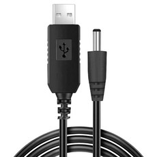 엠비에프 USB 5V to DC 12V 전원 승압 케이블 MBF-UP5V12N, 1개, 1m