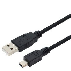 엠비에프 MBF USB2.0 미니5P 케이블 MBF-UM210N, 1개, 1m