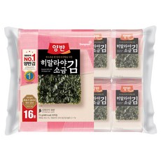 Dongwon 東遠 Yangban 兩班 喜馬拉雅岩鹽海苔, 72g, 1袋