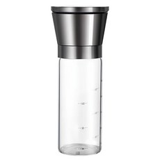 Edish 胡椒研磨罐 調味料研磨 直筒款, 1個, 200ml