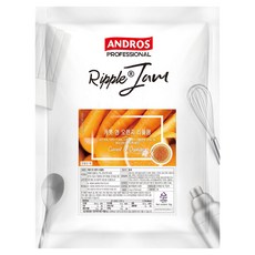 ANDROS 胡蘿蔔與柳橙果醬, 1kg, 1個