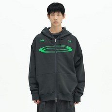 Opening Project 男女通用 Symbol Logo 拉鍊連帽外套