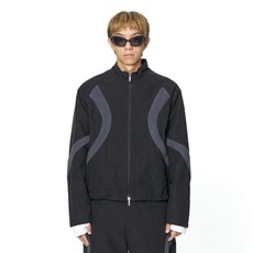 Opening Project 男女通用拼接Fleece夾克