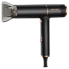 MATRIC 松木家電 摺疊式負離子吹風機, 黑色, MG-HD0820L