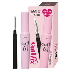 ETUDE 捲翹定型睫毛膏 8g + 睫毛梳套組, 03灰棕色, 1個