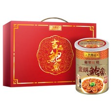 李錦記 秘製紅燒豐饌鮑魚禮盒 3件組, 1套