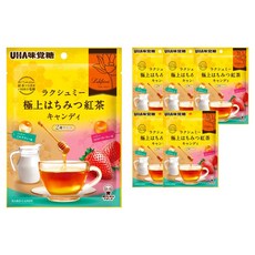 UHA 味覺糖 蜂蜜紅茶糖, 72g, 6個