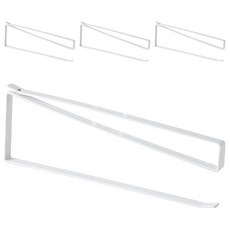 로이라이프 주방 키친타월 홀더 26 x 10 cm, 화이트, 4개