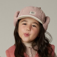 whitesands Leota 毛圈布雙色耳罩帽