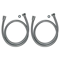 BK 메탈호스 샬럿48 2p, 1m, 스테인리스