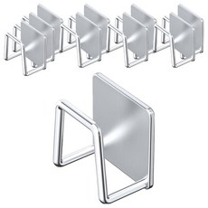 부착형 스텐 물빠짐 다용도 수세미 거치대, 10개