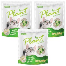 doter 寵愛物語 輕植系貓砂 極細型 14lb, 6.35kg, 3包, 原味