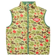 ICEBISCUIT 迷彩雙面穿輕量羽絨背心 IB33VT572