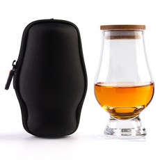 Glencairn聞香杯 + The Shell杯袋 + 竹木杯蓋組合, 1套