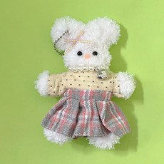 可愛娃娃製作 秋季兔子 DIY套組, 米色, 1套