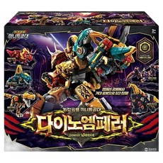 미니특공대 최강공룡 시즌7 다이노엠페러 변신로봇, 혼합색상, 1개