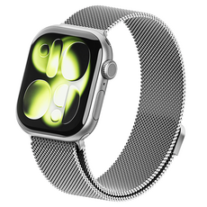 빅스킷 애플워치 호환 밀레니즈 스트랩, 1개, 그레이