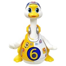 Hola Toys 搖擺鵝 28cm, 黃色混合, 1個