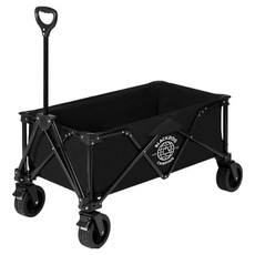BLACK DOG 黑狗 可折疊手把露營推車 BD231, 黑色 Pro, 1個