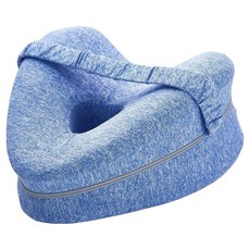 Anima 孕婦記憶棉心形枕, 藍色, 1個