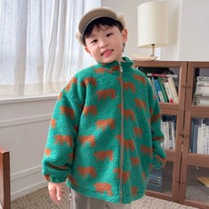 Ador Bebe 兒童小熊絨毛拉鍊外套