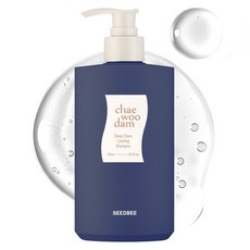 씨드비 채우담 딥 클린 쿨링 샴푸, 500ml, 1개