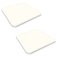 가온엘이디 시스템 프리미엄 슬림 방등 60W 2p, 화이트 + 주백색