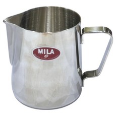 MILA 不銹鋼拉花杯 C71032 350ml, 銀色, 1個