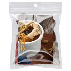 養元堂 人蔘燉補湯藥膳包 全素, 100g, 1個
