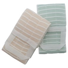 Oceantowel 2in1 雙面搓背巾, 隨機出貨, 2個, 1入