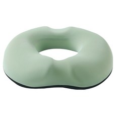 Seekis 辦公室記憶棉舒適冰絲坐墊/久坐車用坐墊/護臀減壓增高坐墊, 綠色