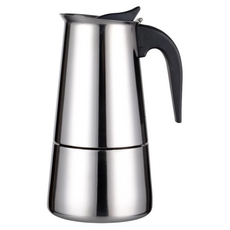 Edish 不鏽鋼摩卡壺/咖啡壺 200ml, 銀色, 1個